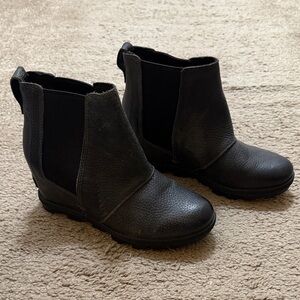 Sorel Joan of arctic black faded Ankle Boots